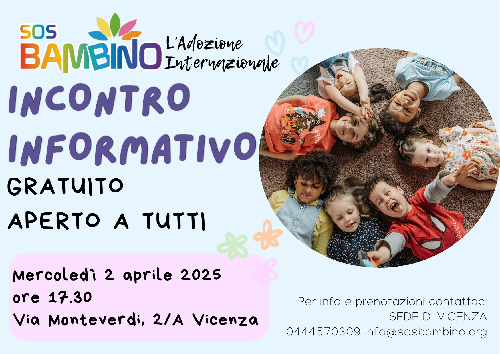 Incontro informativo aprile 2025-Vicenza